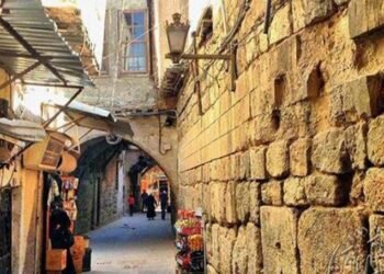 One key and two memories: the streets of Sham and the gardens of Carmel.”