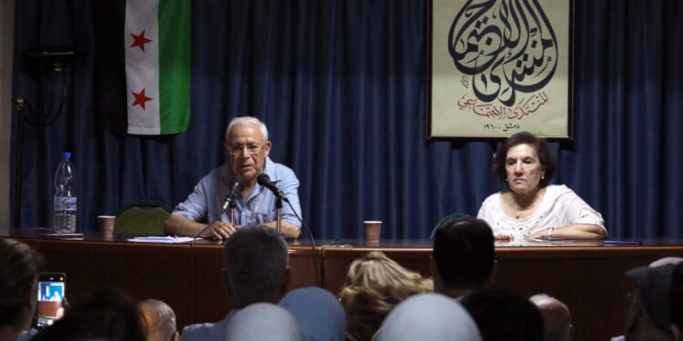 برهان غليون في دمشق: ندوة حوارية حول المواطنة والثقة والمصالحة