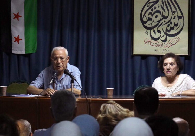 برهان غليون في دمشق: ندوة حوارية حول المواطنة والثقة والمصالحة