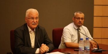 جورج صبرة عضو مجلس أمناء مؤسسة دمشق محاضراً في مركز الدراسات الاستراتيجية بجامعة دمشق