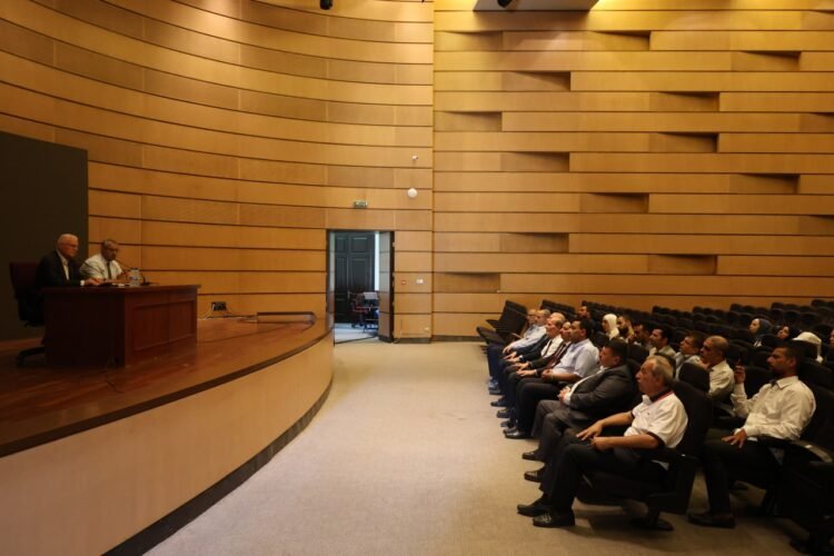 جورج صبرة عضو مجلس أمناء مؤسسة دمشق محاضراً في مركز الدراسات الاستراتيجية بجامعة دمشق