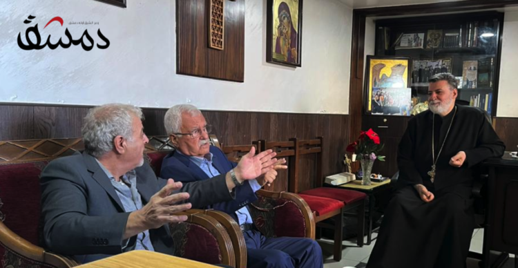 “دمشق” تكرّم كنيسة مار الياس الحيّ بدرع الأب باولو دالوليو