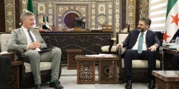 وزير الثقافة محمد ياسين الصالح يبحث مع بعثة الاتحاد الأوروبي توسيع التعاون في التراث والفنون
