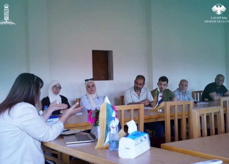وزارة الثقافة تطلق جولات ميدانية لتعزيز العلاقات الثقافية وبناء قاعدة بيانات للفاعلين الثقافيين في المحافظات السورية