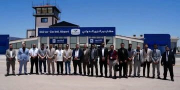وفد كويتي يطّلع على جاهزية مطار دير الزور تمهيداً لاستئناف الرحلات الجوية المباشرة
