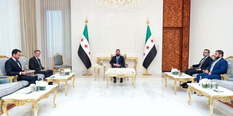 الشرع يبحث مع غروسي تعزيز التعاون النووي الطبي.. وافتتاح منظومة جديدة لعلاج السرطان في دمشق