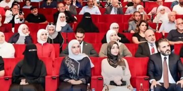 بحضور السيدة الأولى لطيفة الدروبي.. أمسية شعرية تحتفي بإبداع المرأة السورية في المكتبة الوطنية بدمشق