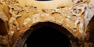 بهلوان قصر هشام يحضر في مجسّمين متوازنين